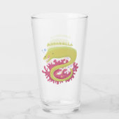 Cartoon-Illustration Glas (Rückseite)