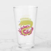 Cartoon-Illustration Glas (Vorderseite)