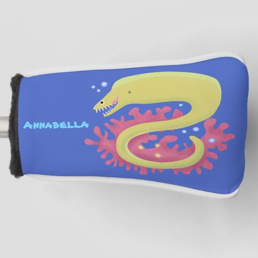 Cartoon-Illustration Golf Headcover (Vorderseite)