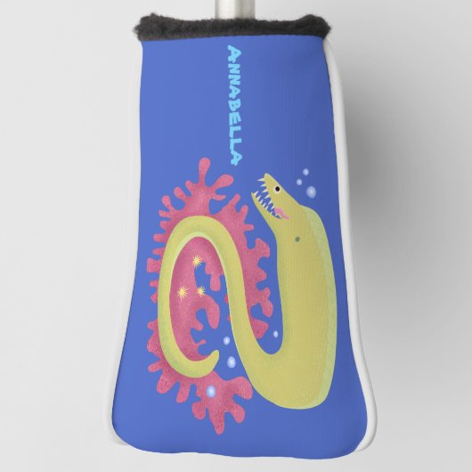 Cartoon-Illustration Golf Headcover (Rotieren 90)