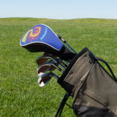 Cartoon-Illustration Golf Headcover (In SItu)