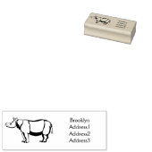 Cartoon-Illustration Gummistempel (Stempel)