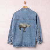 Cartoon-Illustration Jeansjacke (Hangar)