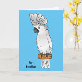 Cartoon-Illustration Karte (Gelbe Blume)
