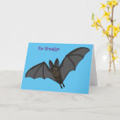 Cartoon-Illustration Karte (Gelbe Blume)