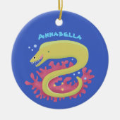 Cartoon-Illustration Keramik Ornament (Vorne)