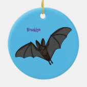 Cartoon-Illustration Keramik Ornament (Hinten)