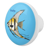 Cartoon-Illustration Keramikknauf (Rechts)