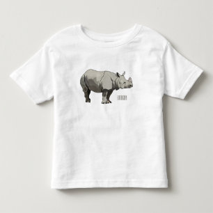 Cartoon-Illustration Kleinkind T-shirt