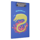 Cartoon-Illustration Klemmbrett (Rechts)