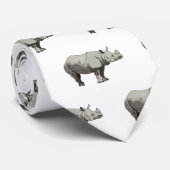 Cartoon-Illustration Krawatte (Gerollt)