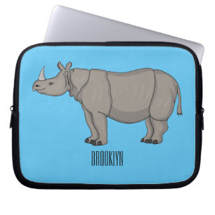 Cartoon-Illustration Laptopschutzhülle