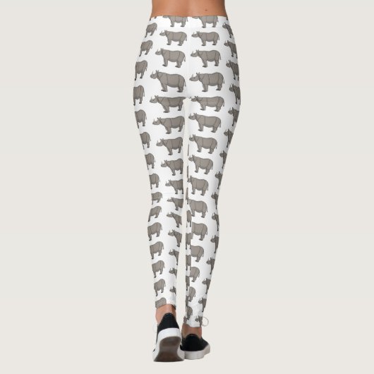 Cartoon-Illustration Leggings (Rückseite)