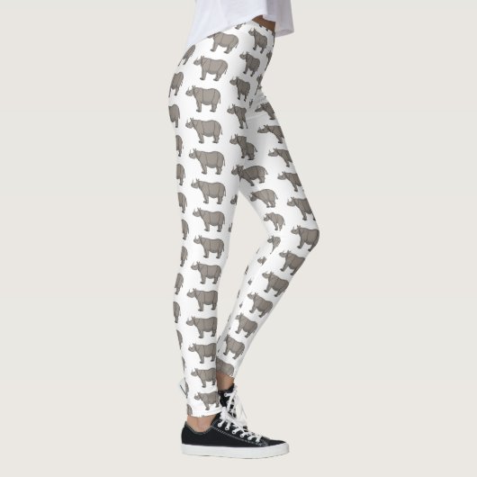 Cartoon-Illustration Leggings (Rechts)