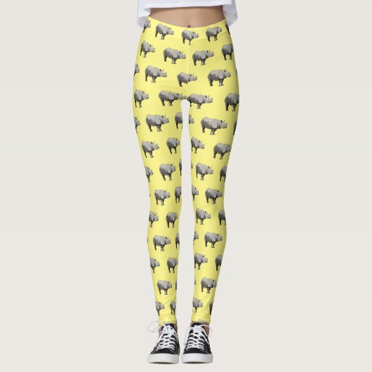 Cartoon-Illustration Leggings (Vorderseite)