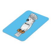 Cartoon-Illustration Magnet (Linke Seite)