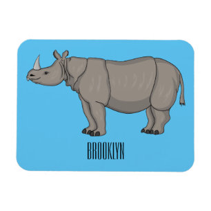 Cartoon-Illustration Magnet