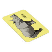 Cartoon-Illustration Magnet (Rechte Seite)