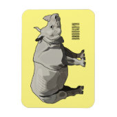 Cartoon-Illustration Magnet (Vertikal)