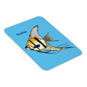 Cartoon-Illustration Magnet (Rechte Seite)