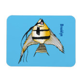 Cartoon-Illustration Magnet (Horizontal)