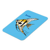 Cartoon-Illustration Magnet (Linke Seite)