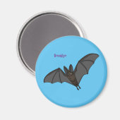 Cartoon-Illustration Magnet (Vorderseite/Rückseite)