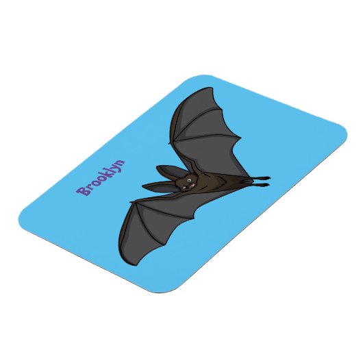 Cartoon-Illustration Magnet (Linke Seite)