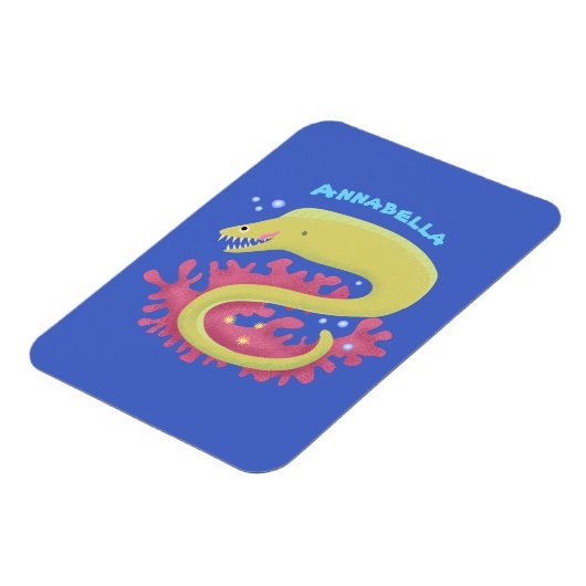 Cartoon-Illustration Magnet (Linke Seite)