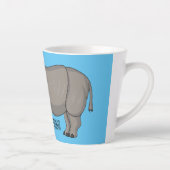 Cartoon-Illustration Milchtasse (Rechts)