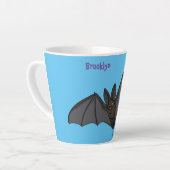 Cartoon-Illustration Milchtasse (Linke Ecke)