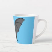 Cartoon-Illustration Milchtasse (Rechts)