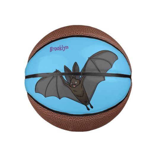 Cartoon-Illustration Mini Basketball (Vorderseite)