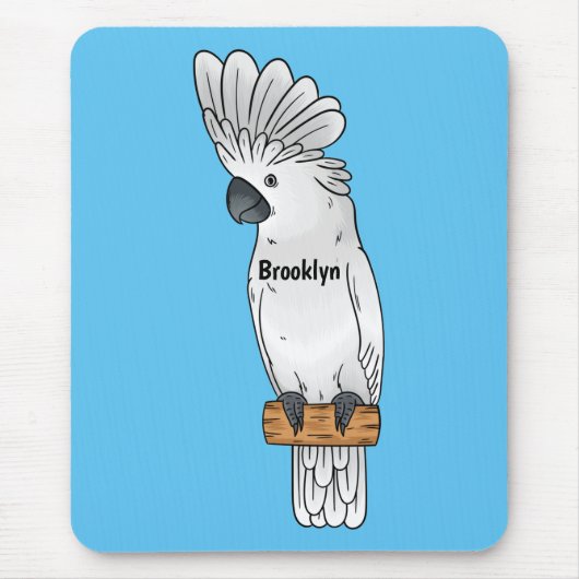 Cartoon-Illustration Mousepad (Vorne)