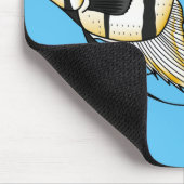 Cartoon-Illustration Mousepad (Ecke)