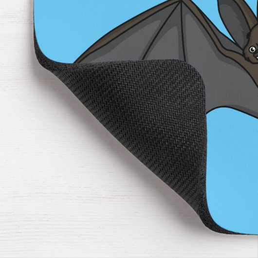 Cartoon-Illustration Mousepad (Ecke)