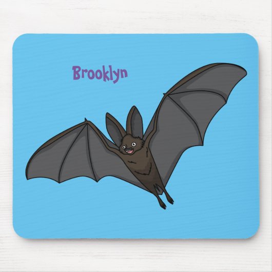 Cartoon-Illustration Mousepad (Vorne)