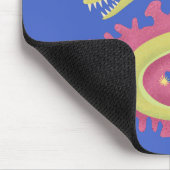 Cartoon-Illustration Mousepad (Ecke)