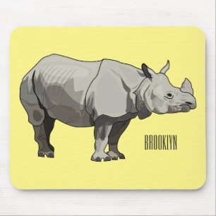 Cartoon-Illustration Mousepad