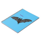 Cartoon-Illustration Notizblock (Linke Seite)