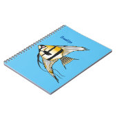 Cartoon-Illustration Notizblock (Linke Seite)