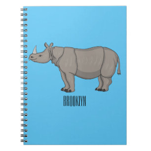 Cartoon-Illustration Notizblock