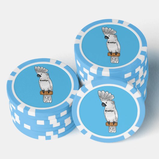 Cartoon-Illustration Pokerchips (Stapel)