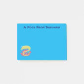 Cartoon-Illustration Post-it Klebezettel (Vorderseite)