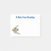 Cartoon-Illustration Post-it Klebezettel (Vorderseite)