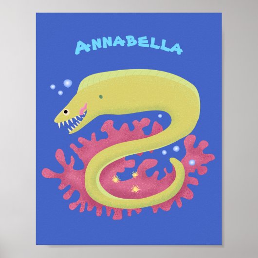 Cartoon-Illustration Poster (Vorne)