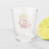 Cartoon-Illustration Schnapsglas (Rückseite)