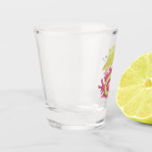 Cartoon-Illustration Schnapsglas (Links)