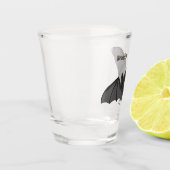 Cartoon-Illustration Schnapsglas (Links)