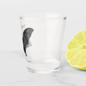 Cartoon-Illustration Schnapsglas (Rechts)